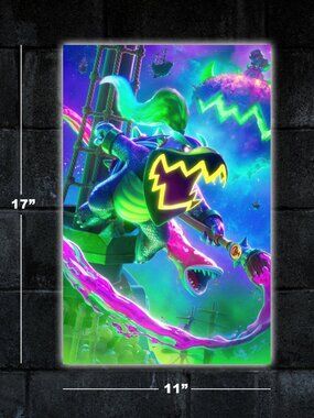 Super Mario Galaxy movie poster -11x17 wall art print merch video game bowser jr